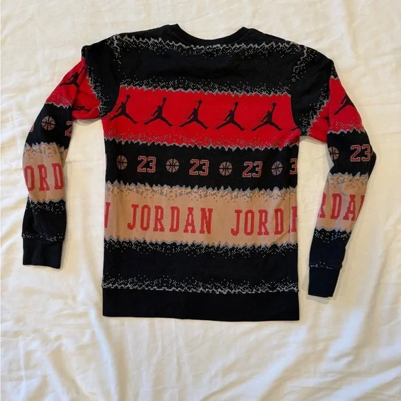 Nike Air Jordan Holiday Crew Neck Sweatshirt - Picture 2 of 4
